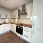 Modern kitchen with cabinets and appliances