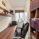 Modern home office with desk and chair