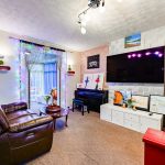 Bright living room with modern decor.